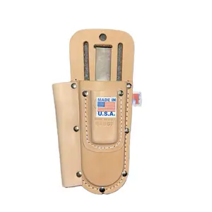 Leather Plier Holder - Made in USA, Model 919SP, Crafted with American Flag Detailing Tool Pouch Tool Bag