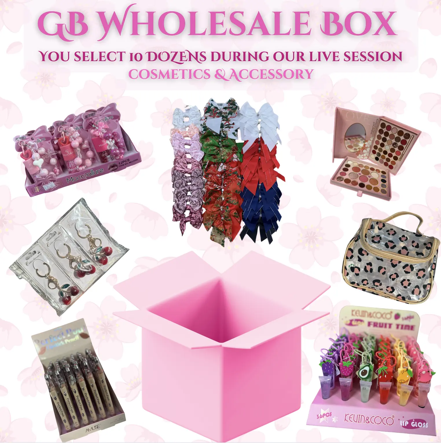 GB Wholesale Bundle Box | 10 Accessory Dozens for Small Businesses & Boutiques - Affordable Bulk Prices - L