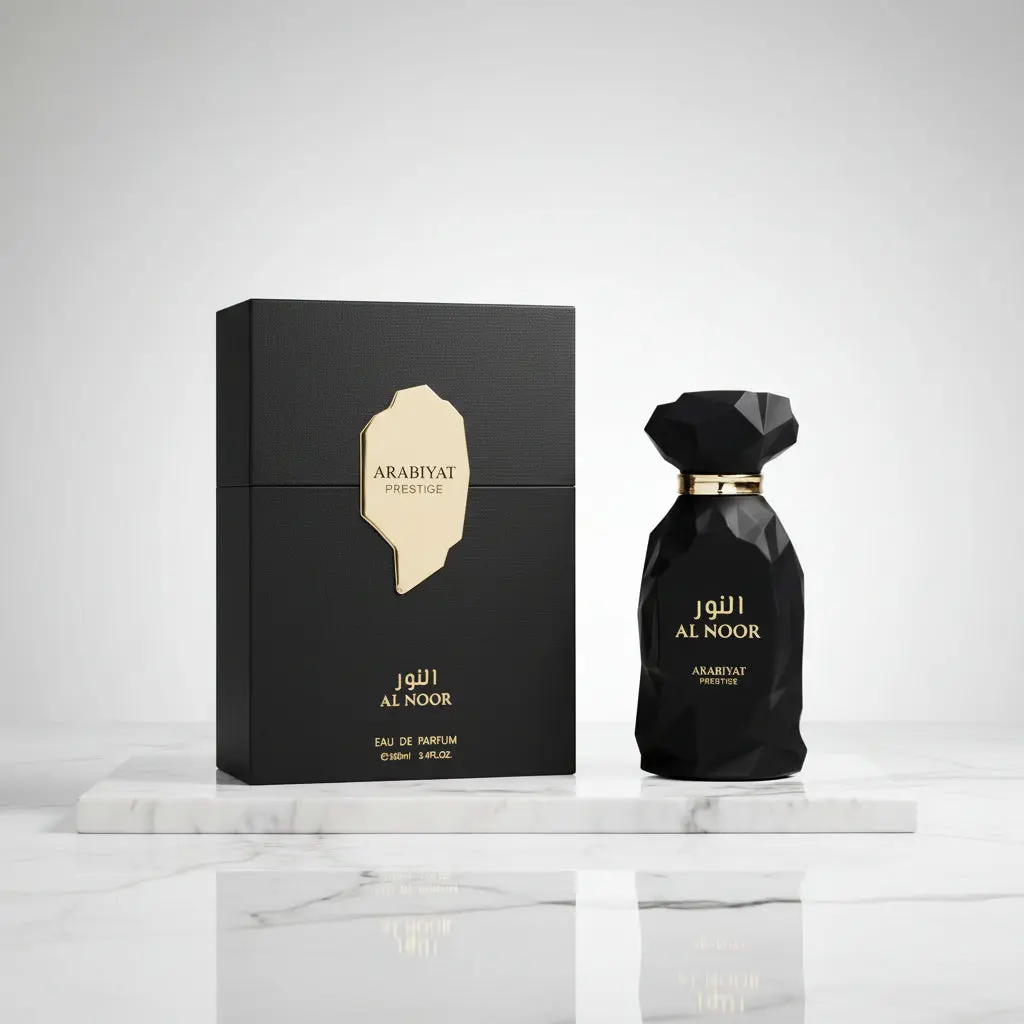 Arabiyat Al Noor EDP - Unisex Arabic Fragrance, Prestige Spicy Woody Scent with Fig, Cardamom, Iris & Nutmeg, Single Signature Scent for Adults, 3-3.9 fl oz, Smelling Good, Arabic Scent, Unisex Fragrance