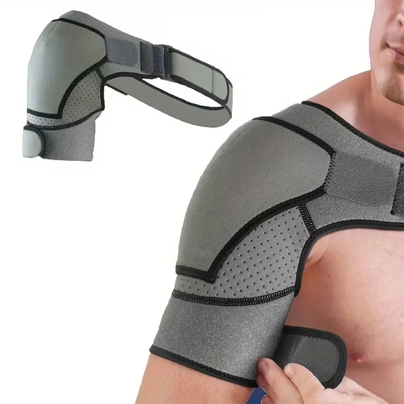 Shoulder Support Strap Shoulder Compression Bracket—Breathable Comfortable Adjustable Shoulder Strap Especially Suitable For Sports Fitness Weightlifting Dislocated Support Arm Fixator Stability