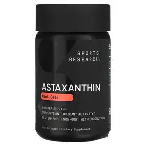 Sports Research Astaxanthin, Mini-Gels, 6 mg, 120 Softgels
