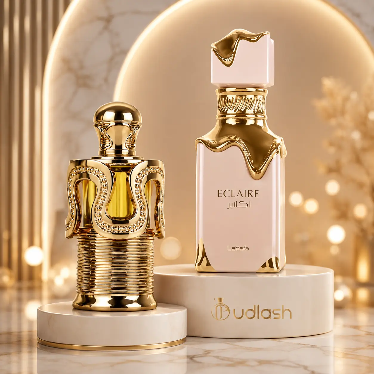Lattafa Bundle | Eclaire + Maitha | Women's Fragrance | 20 ML - 100 ML | Eau De Parfum + Concentrated Oil | Caramel - Milk & Sugar