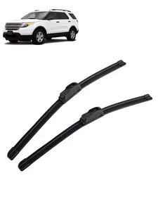 2pcs Windshield Rubber Silicone Replacement Parts, Front Window Wiper Blade, 21 Inch Wiper, Car Accessories, Durable and Long-Lasting