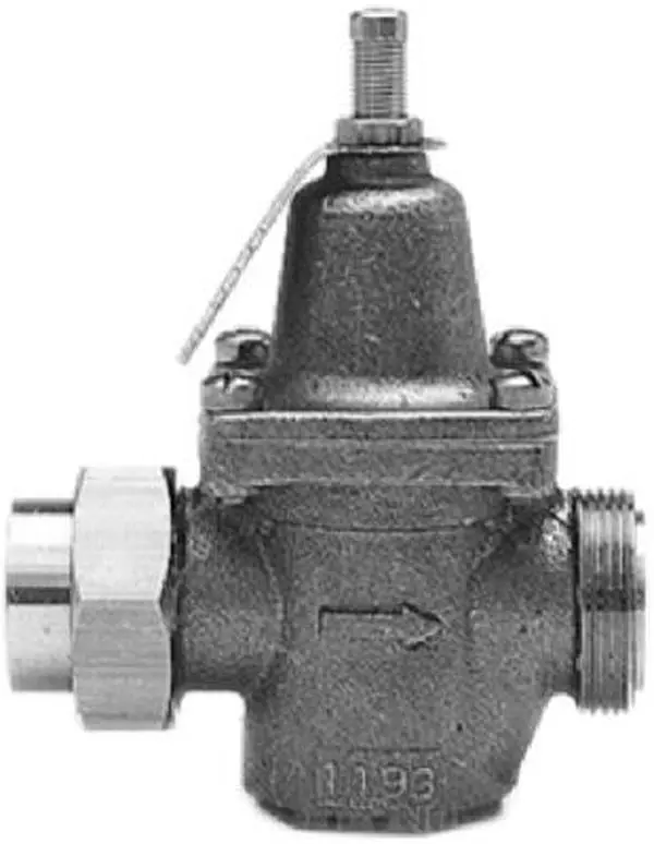 212 MAIN Industrial Water Pressure Reducer, 0.5 in. Standard Capacity Lead-Free with Bypass System for Boating and Water Sports, 3.5 Lbs, 50 Psi Factory Setting, Integral Strainer, Stainless Steel, Valve, Commercial, Thermoplastic, 33 Degrees To 160 Degre