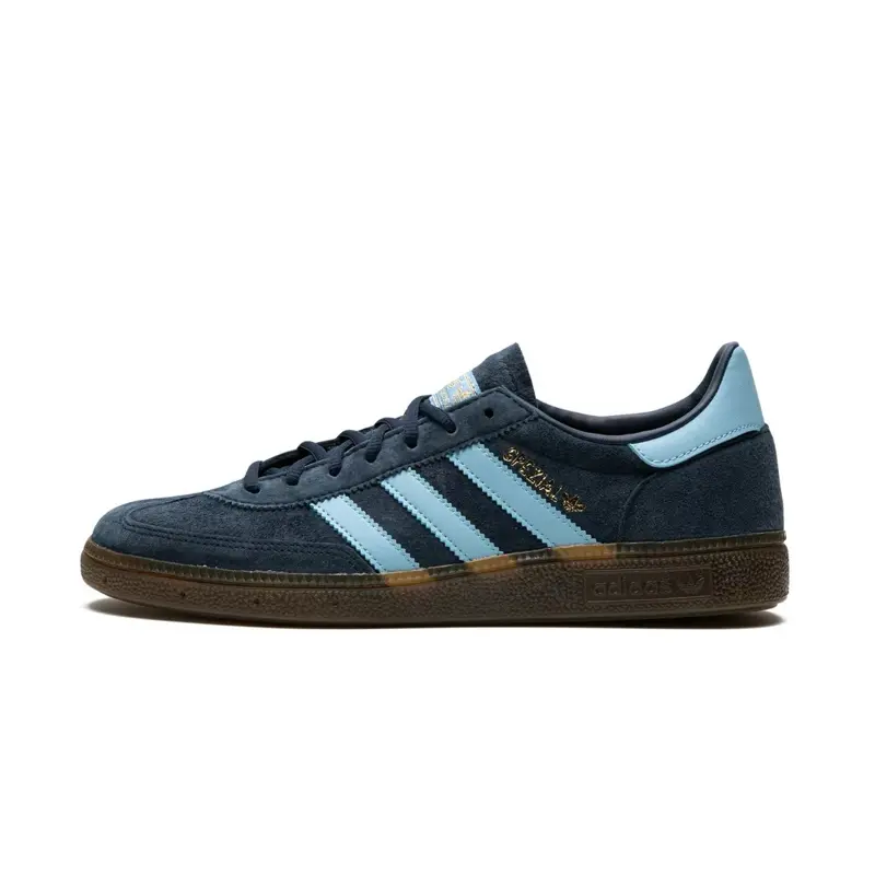 Adidas Handball Spezial Navy Gum, Men's Classic Suede Heritage Sneaker for Versatile Everyday Casual Wear, Shoe, Sports Shoes, Mensfashion, Classic Shoes, Suede Texture