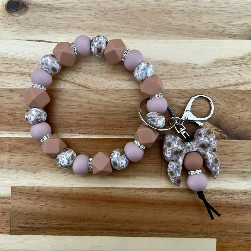 Ready to ship Wristlet Charm Keychains