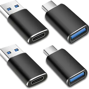 USB C to USB Adapter, Multifunctional USB C to USB A Adapter, High Speed USB 3.0 Female to USB C Male Adapter for Smart Devices