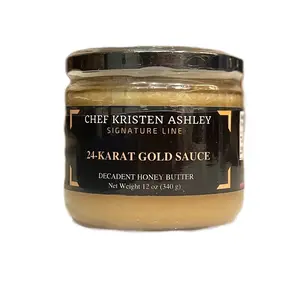 Cleo’s 24-Karat Gold Sauce - Sweet, Buttery Glaze for Cornbread & More - Flavor, Dip