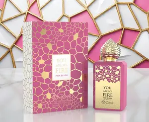 Armaf You Are My Fire Pink Blush Unisex Fragrance Eau de Parfum (EDP) - 100ml (3.4oz) Bottle, Captivating Blend with Blackcurrant, Musk, Sandalwood, Vodka, Basil, Amber, Peach, Patchouli, Bergamot, Raspberry