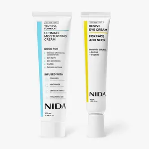 NIDA YouthfulFormula Cream and Revive Cream Bundle Elastic Skin Moisturize Daily Radiant Skin