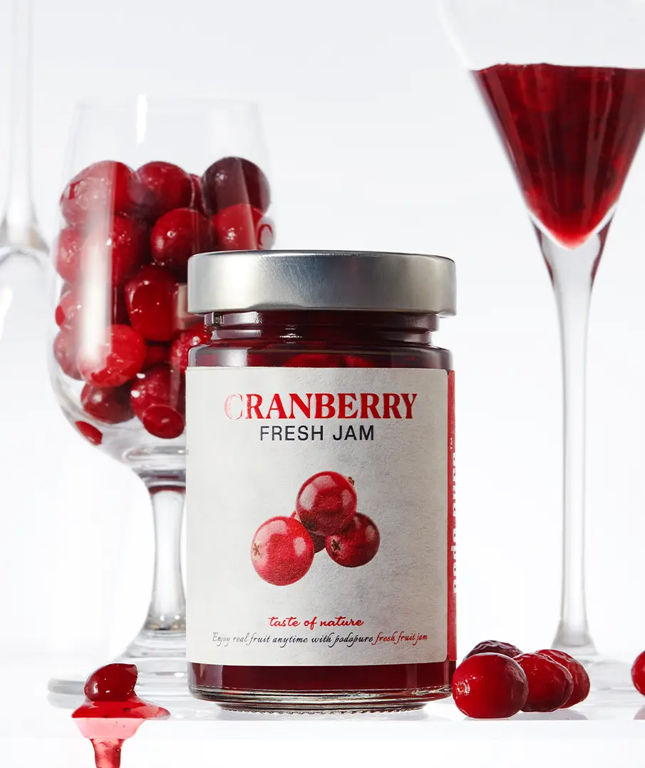 No Sugar Added Fresh Cranberry Jam