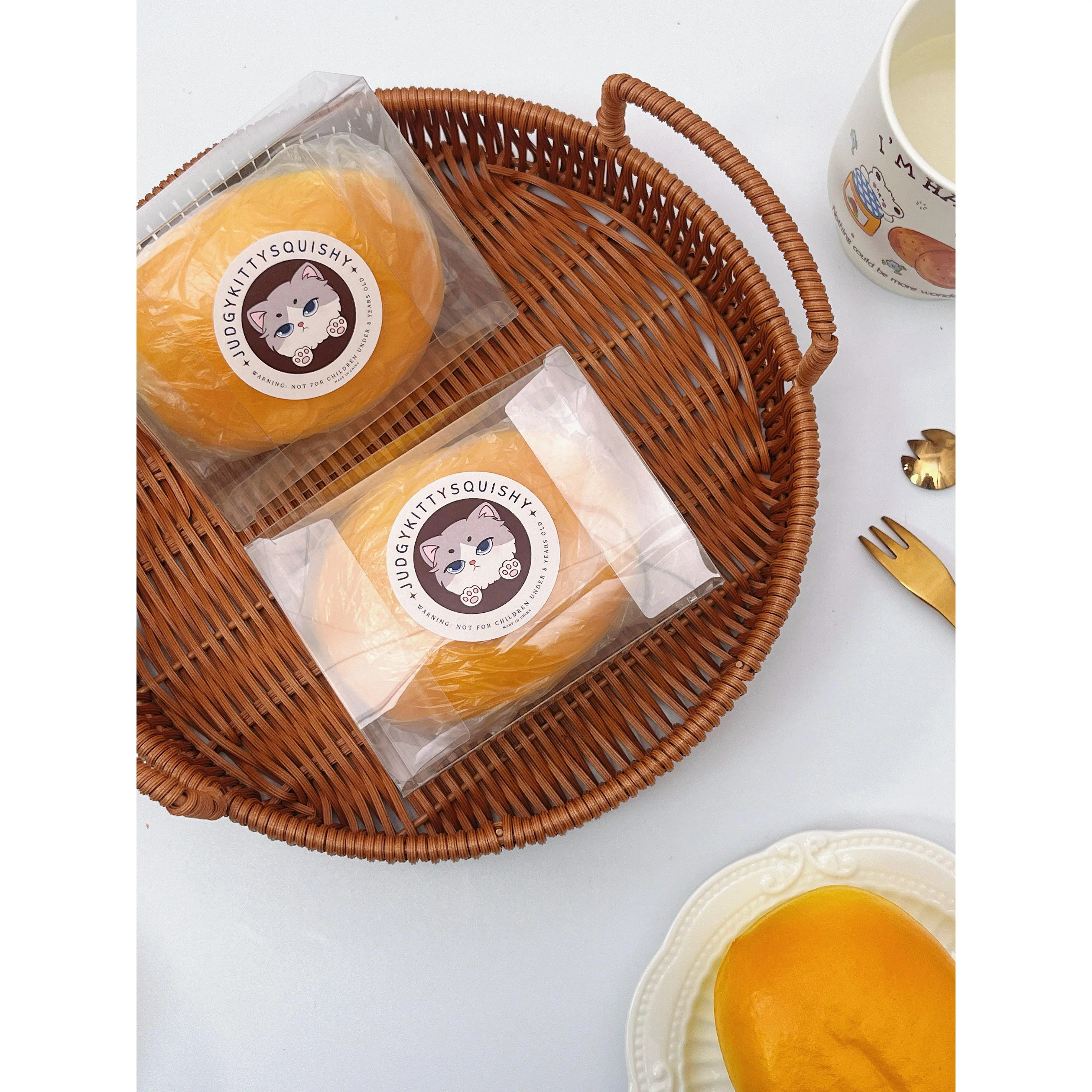 Realistic Squishy Bread Toy – Slow Rising Stress Reliever