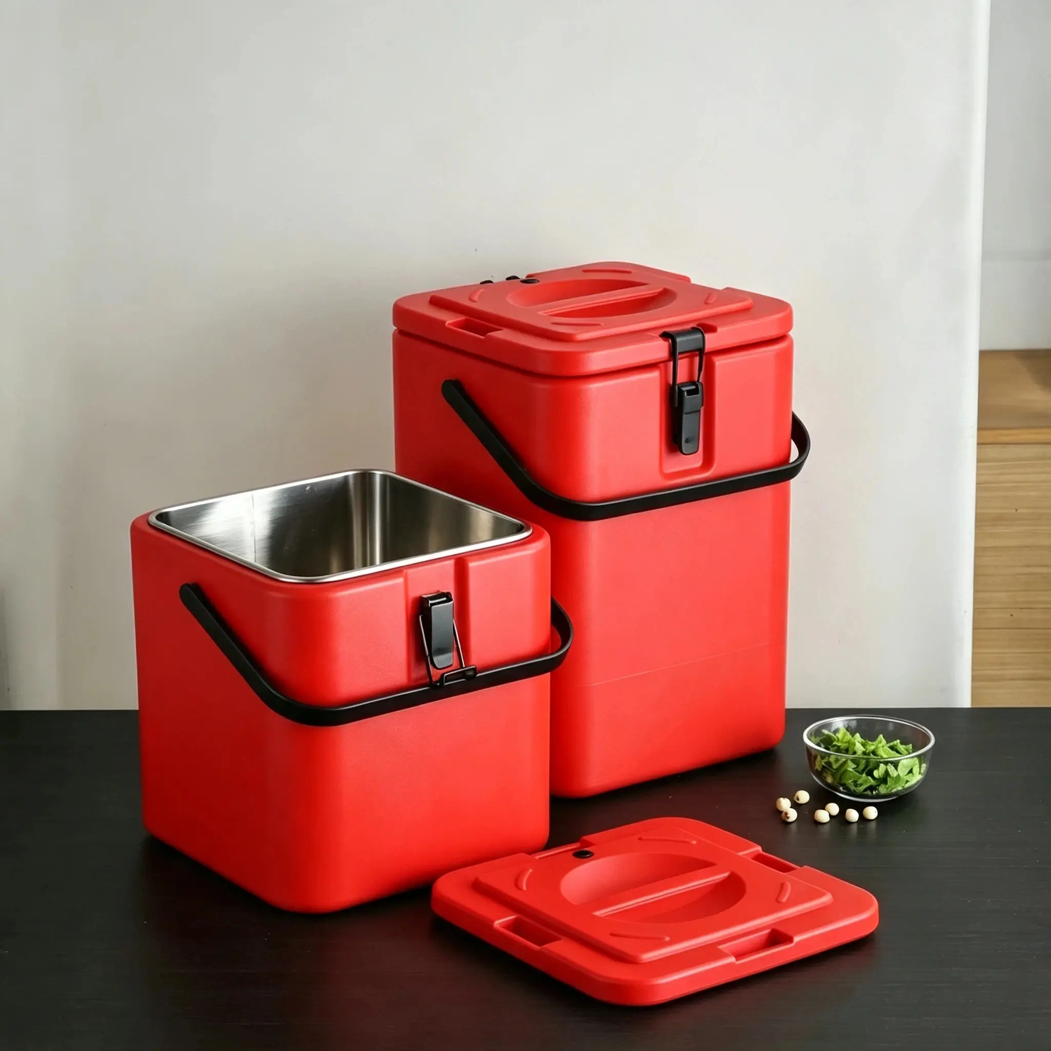 CNCEST Modern 10.57Gal Thermal Lunch Box, Cuboid Insulated Lunch Container, 304 Stainless Steel Liner, Leak-Proof Single-Layer Portable Food Storage, 66lbs Capacity Beverage Dispenser for Camping & Catering, Insulated Lunch Containers
