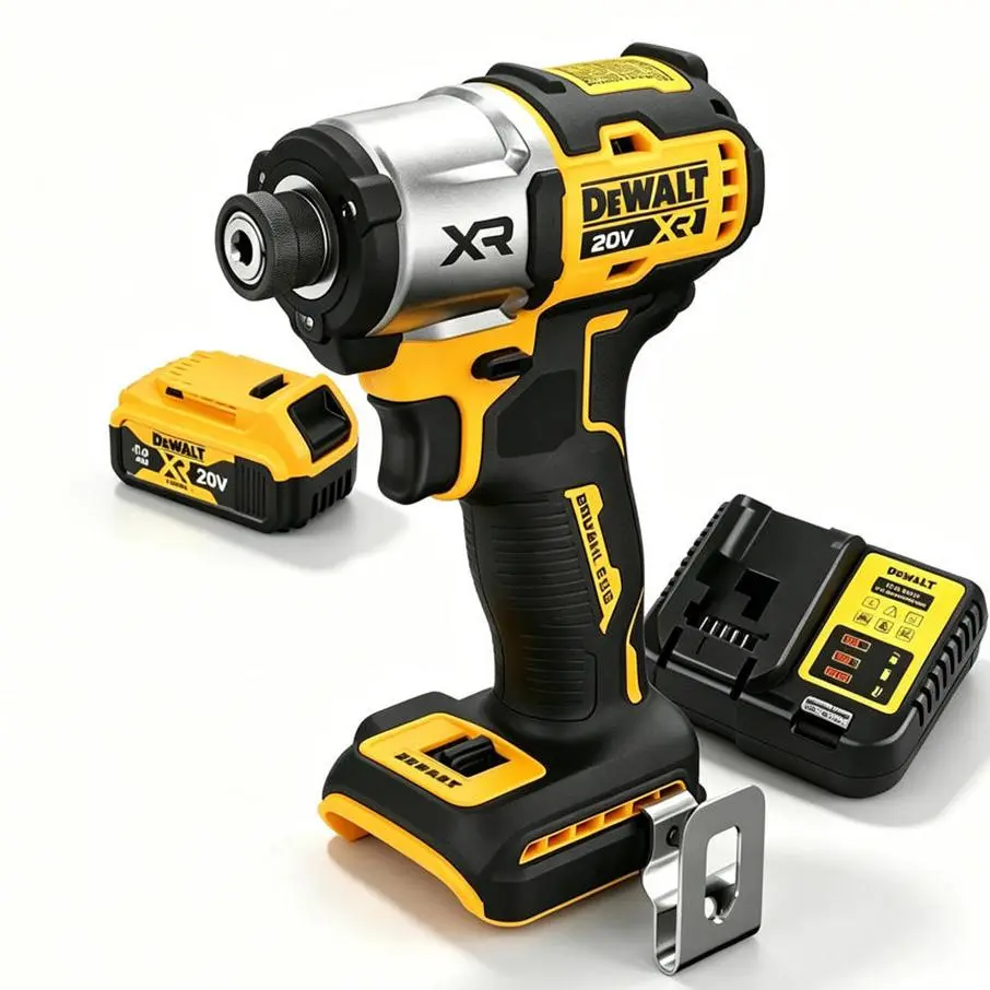 DEWALT 20-Volt XR Brushless Drill Driver & Impact Driver Kit, 1/4 Inch Hex, 3 Speed Modes, 1825 in./lbs Torque, LED for Dark Workspaces