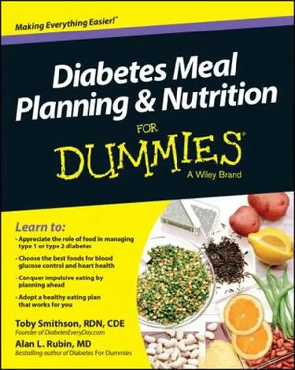 USED Book - Diabetes Meal Planning and Nutrition for Dummies by Smithson, Toby (Paperback) - english