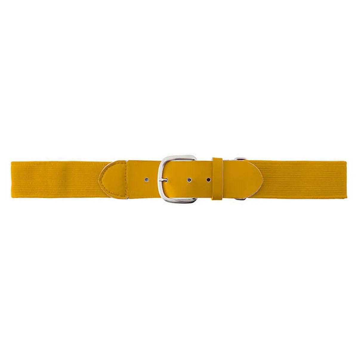 212 MAIN Adult Baseball Accessory Belt - Elastic, Full Grain Leather Tab, Adjustable for Baseball & Softball Uniforms, Gold, 22-46" Size, Belts, Waist Belt