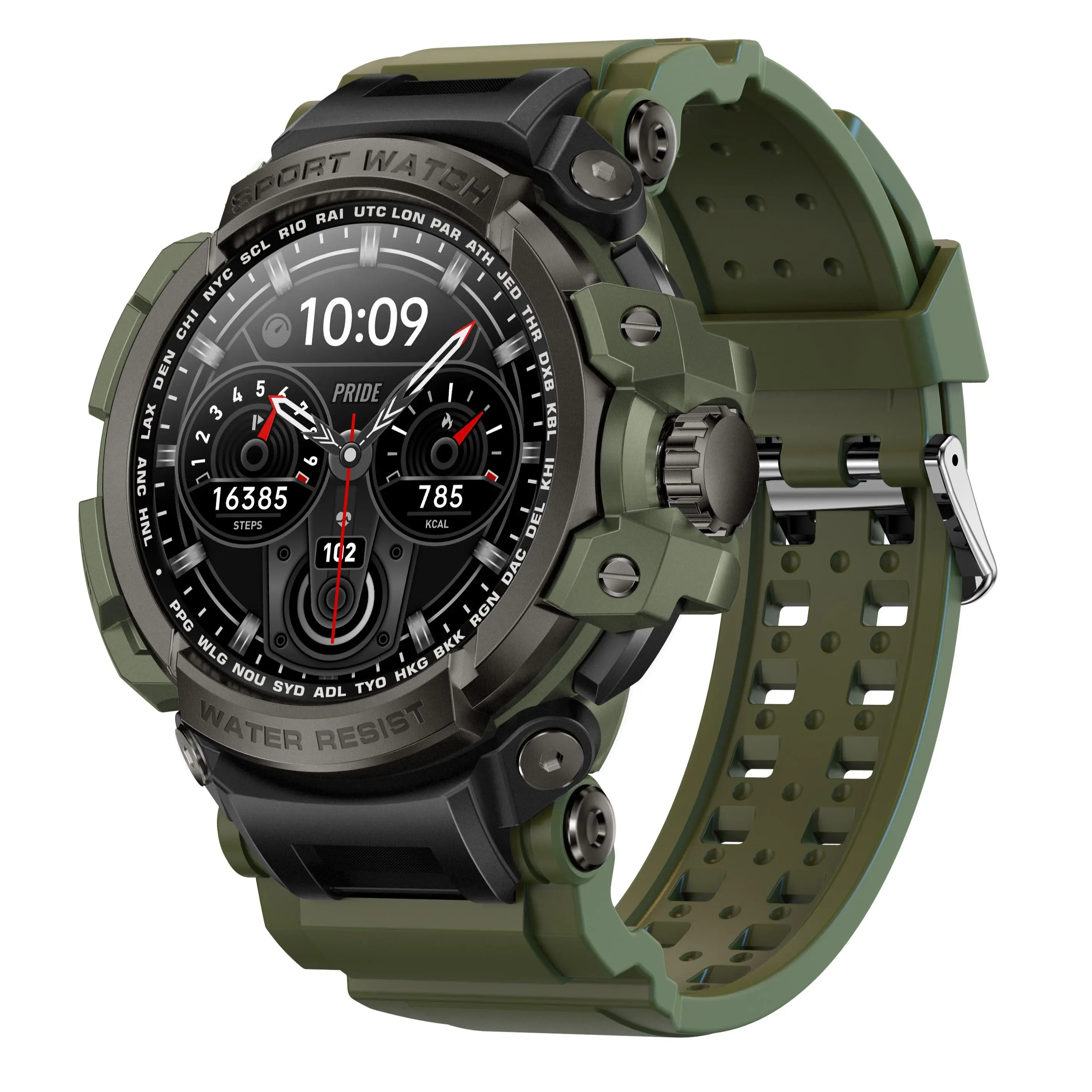 IP68 waterproof fitness tracker, hd touch screen smartwatch, bluetooth make call, message reminder, heart rate sleep monitor, weather forecast, sport mode step tracker, long lasting battery, wireless smart watch, trendy multifunctional watch, fall gift