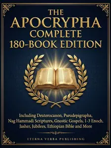 The Apocrypha Complete 180-Book Edition: Including Deuterocanon, Pseudephigrapha, Nag Hammadi Scriptures, Gnostic Gospels, 1-3 Enoch, Jasher, Jubilees, Ethiopian Bible and More