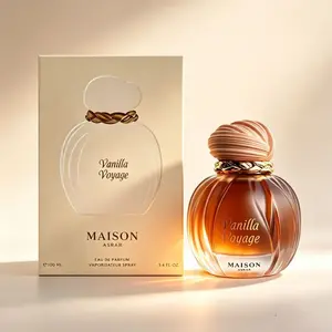 100ML Sweet Creamy Gourmand Perfume for Women, Vanilla Caramel Honey Jasmin Fragrance, Long Lasting Eau De Parfum, Unisex Vanilla Voyage