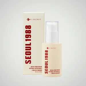 KSECRET SEOUL 1988 Retinal Liposome 2% + Black Ginseng Serum 30ml | Anti-Aging Facial Serum  | Retinal Liposome Technology + Ginseng Extract for Wrinkle Care, Firmness & Radiance