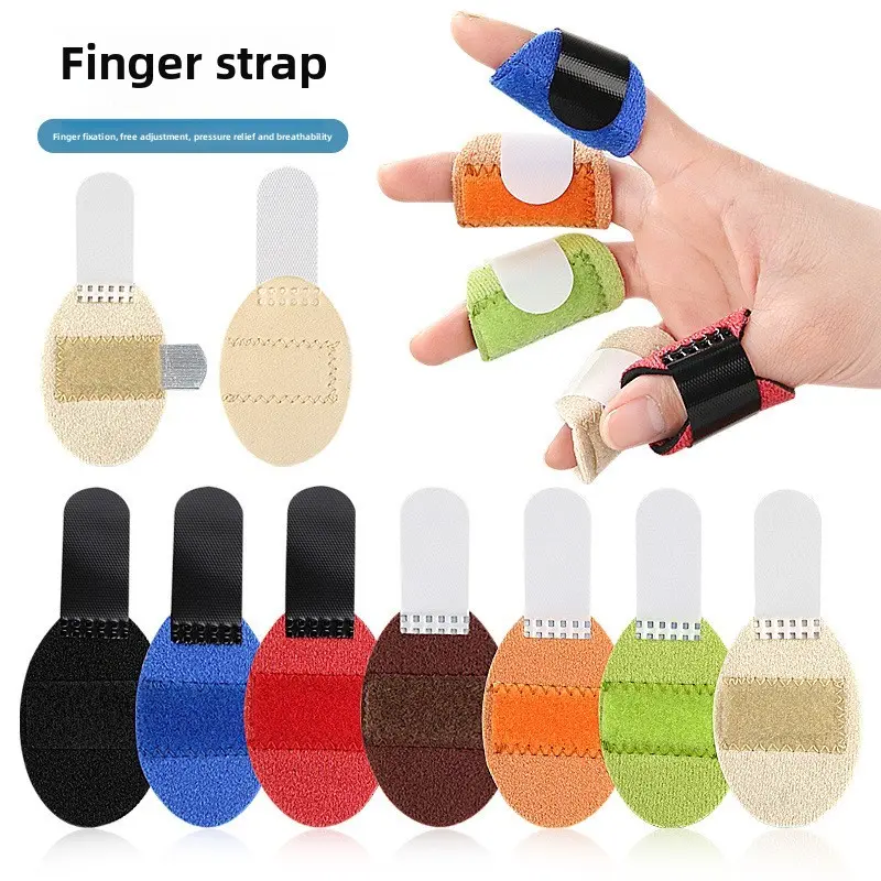 3pcs Random Color Finger Bone Support Splint, Adjustable Trigger Finger Fixing Guard, Stable Finger Sleeve for Toe Dislocation Fix Relief