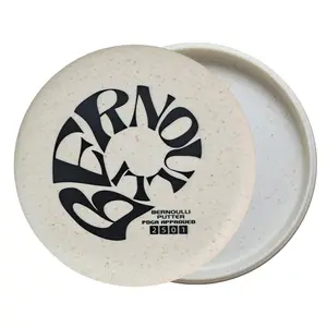 Bernoulli Wood Bio-Composite Putter Disc Golf Disc 165-170 Gram PDGA Approved Eco-Friendly Sustainable Wood Pulp Plastic Flight Ratings Speed 2 Glide 5 Turn 0 Fade 1