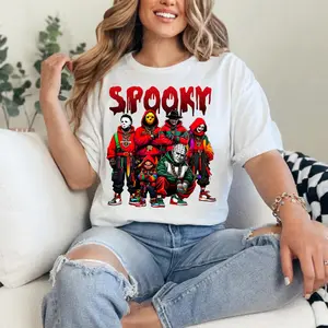 Retro Spooky Seanson Movie Movie Shirt – Unisex Cotton Tee for Music Fans & Country Lovers