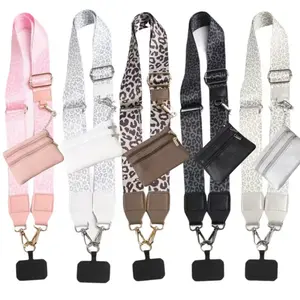 Sexy leopard print mobile phone crossbody strap, Mobile Phone Lanyard, Phone Sling, multi-functional and adjustable, can be used for mobile phone decoration, backpack decoration, suitable as a gift for girlfriend