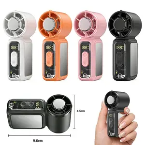 Portable Handheld High-Speed Fan, New 199 Adjustable Levels Foldable USB Mobile Fan for Summer Travel, Women's Personal Makeup Use, Universal Electronics Accessory, Portable Fan