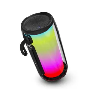 MyBat Pro Firefly Plus Portable Wireless Speaker with RGB Lighting - Black
