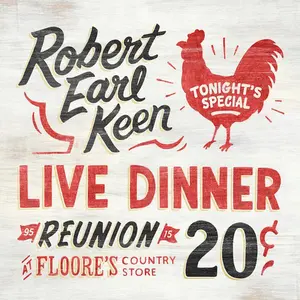 Robert Earl Keen - Live Dinner Reunion  [VINYL RECORD - LP] 180 Gram