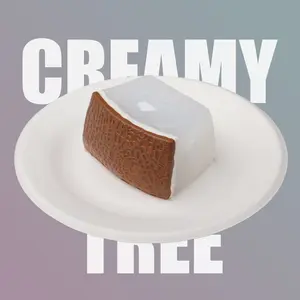 Creamy Tree Coconut Squishy Toy for Adult