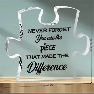 Leaving Gifts For Colleagues Women Friend Puzzle Piece Acrylic Plaque Teacher Leaving Gifts For Women Thank You Gifts For Colleagues Nurses Retirement Gifts For Women Men