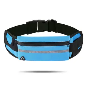 Anti-Theft Travel Waist Bag Slim Hidden Money Belt for Men Women Passport Holder Cash Card Pouch Running Phone Fanny Pack Oxford Fabric Adjustable Traveling Abroad Daily Sports Business Trips