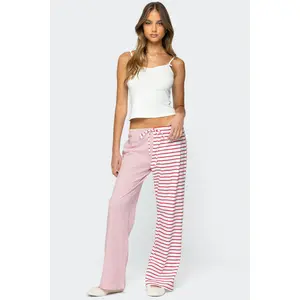 Laken Mixed Striped Pants
