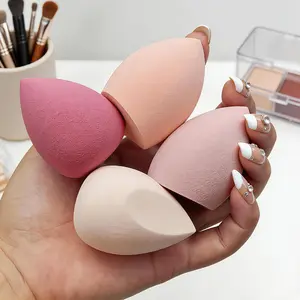 Bling Hair 4-piece Set: Large, Mini, and Standard Makeup Sponges, Summer Vibes