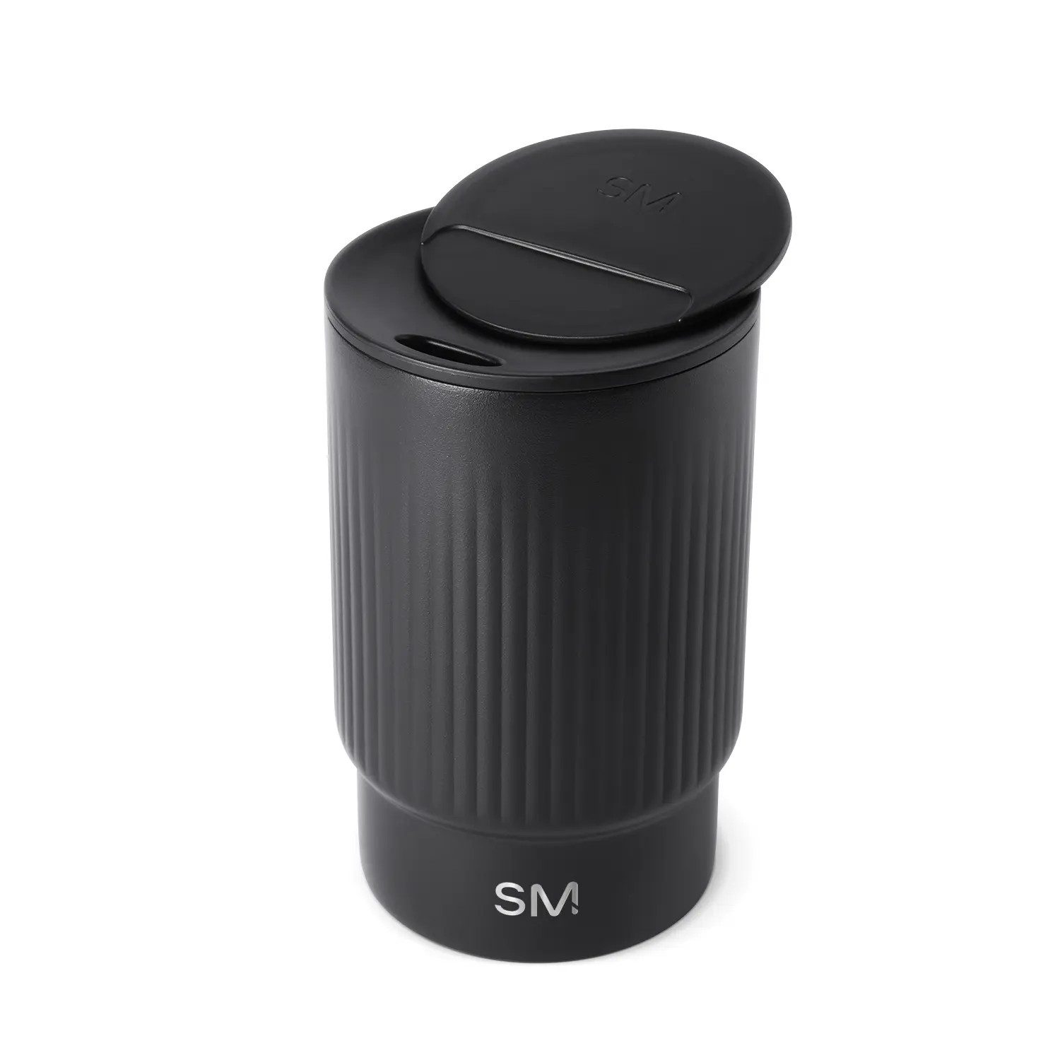 Simple Modern Insulated Sip N Slide Coffee Mug | 16oz |  Ceramic-Lined Insulated Stainless Steel Coffee Tumbler, Iced Coffee Cup, Mug with Press-in Lid
