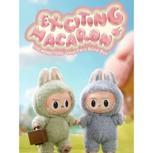 (DAREN1004) POP MART THE MONSTERS - Exciting Macaron Vinyl Face Blind Box