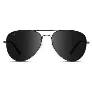 Maxwell - Unisex Polarized Classic Aviator Metal Frame Sunglasses