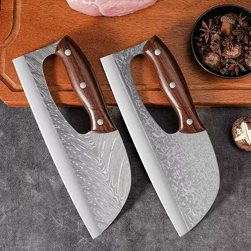 OEEOT Stainless Steel Vegetable Chopping Knife, 1 Count Household Kitchen Knife , Fruit & Vegetable Utensils for Home Kitchen, Kitchenware