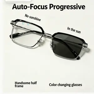 Smart Auto-Focus Reading Glasses with UV & Blue Light Block, Polarized Sunglasses for Driving & Reading, Progressive Multifocal Transition Readers for Men Women, No-Switch 3-in-1 Computer Eyeglasses, Perfect Health Gift Ideas for Parents Dad Mom