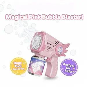 Magic Bubble Gun, Rich Bubble Output, One-Button Start, Multi-Hole Bubbling, Ideal for Kids' Parties, Birthday Gifts, Outdoor Play