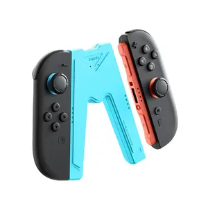 Jemdo For Switch 2 Joy-Con Charging Grip, Portable Charging Handle Controllers, Charge While Playing with LED Indicator Safe Charger