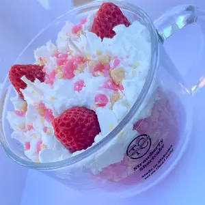 Strawberry Shortcake Dessert Candle 13 oz Strawberry Shortcake Dessert Candle 13 oz