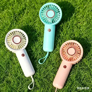Handheld Cooling Fan,Portable Handheld Fan, USB Rechargeable 3-Speed Mini Fan,Small Personal Fan for Women's Makeup, Student Carry Fan, Outdoor, Travel, Office and Bedroom