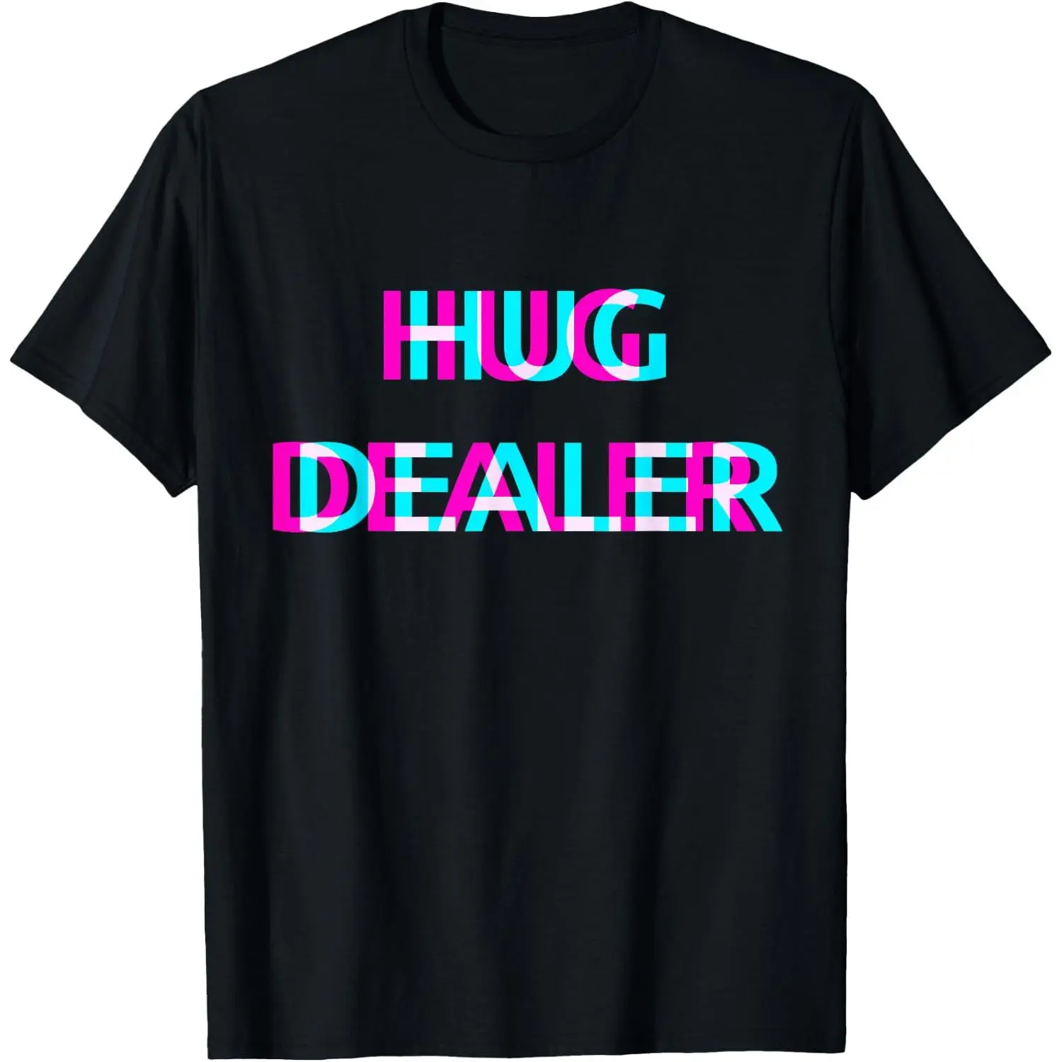 100%cotton Hug Dealer Techno EDM Music Festival Raver Dance Rave T-Shirt