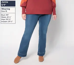 Belle by Kim Gravel Regular TripleLuxe Denim Boot Cut Jean