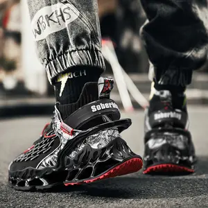 Men Sneakers Non Slip Blade Type Sports Breathable Comfort Trainers Fitnesand highly slip-resistant , tennis , off-road , motorcycle Closed Athletic Casual the mid90s  shoes Men's Casual Trainer Sneakers Breathable Men's  thick sole sneaker mid90s shoe