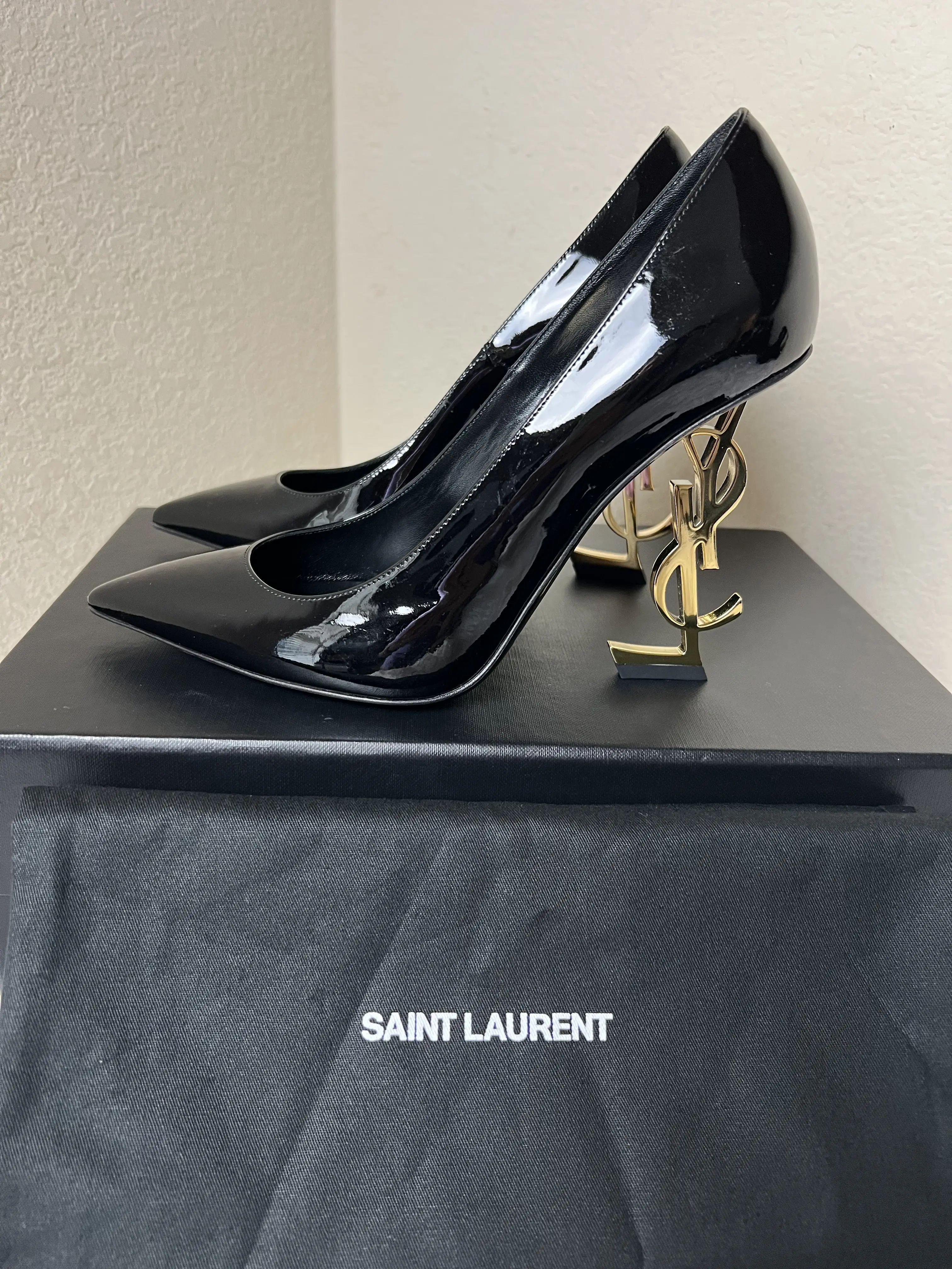 Saint Laurent Opyum 110 YSL Pump Heels Women's Size: 7.5 | IT 37.5