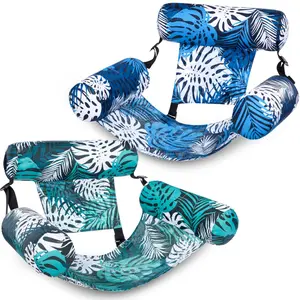 Water floating bed cloth cover deck chair swimming pool inflatable floating boat water hammock backrest floating row swimming ring